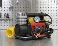 Portable Mini Air Compressor – Heavy-Duty 12V Tyre Inflator for Cars, Bikes & Motorcycles