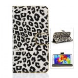 Wholesale Leopard Pattern Wallet Protective Flip Case with Stand for Galaxy S5