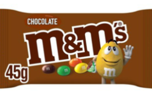 F M&M Chocolate / Orange Vanilla Cream M&M's