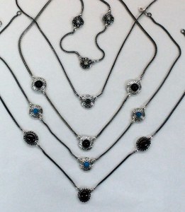 Silver 925 Necklaces with ‎stones‎