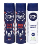 Dry Deodorant Spray Nivea Men / Nivea Roll On