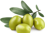 Glass Jar Fresh Green Olives / Marinated Seasoned Chupadedos Green Olives