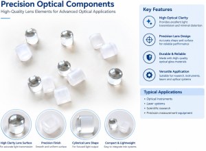 Heavy Lanthanide Optical Glass Focusing Cylindrical Lens – Precision Optical Focusing...