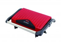 Royalty Line PM-750.417.1: Panini Maker-750W Red