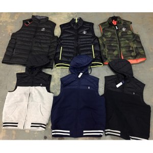 Polo Ralph Lauren zip front vests 36pcs