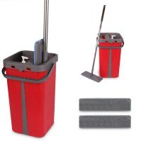 Cenocco CC-9077: Flat Mop with Bucket Red