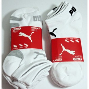 Puma Women's low cut socks assortment 24packs.