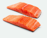 Natural Fresh Factory Wholesale Perfect Frozen Salmon Fish / Seafood For Sale