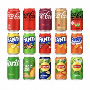 Coca Cola / Fanta / Sprite / Fuze Tea / Lipton