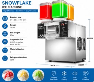 Commercial Snowflake Ice Machine – High-Efficiency Flake Ice Maker for Food & Industria...