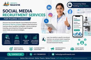 Social Media Recruitment Services for Pharma Company | Growth Naavik