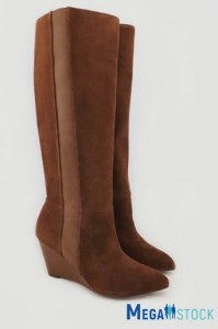 SOFT GREY (France) Suede Boots, Stocklot