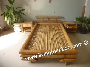 Bamboo Bed, Bamboo Indoor Furniture