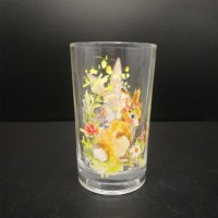 260ml Juice glass cup with Bunny design