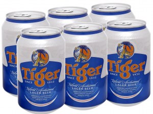 Tiger beer for sale