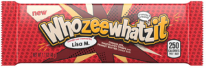 Whatchamacallit chocolate bar / Whozeewhatzit chocolate