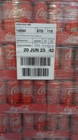 Coca Cola 330 ml sleek HU origin
