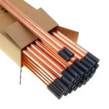 Gouging Carbon Rod 9 × 355 mm – Carbon Arc Gouging Electrode, 450–500 A